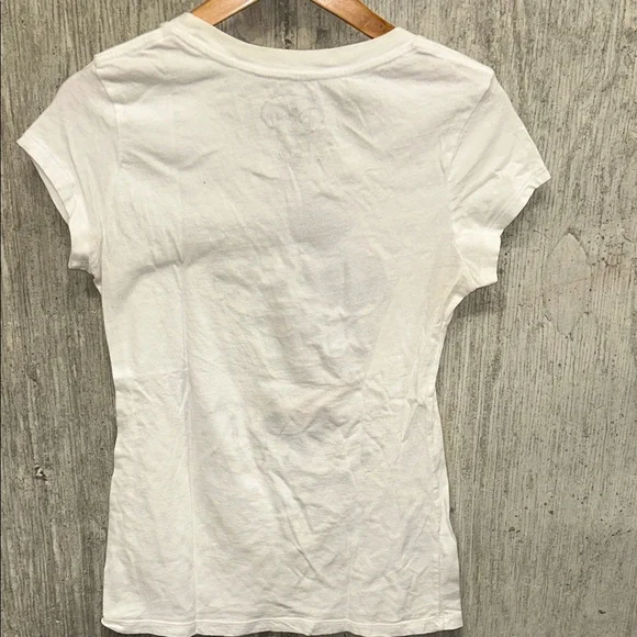 Disney Classic Mickey Mouse Red and White Girls Tee M (7-9) - Picture 4 of 4